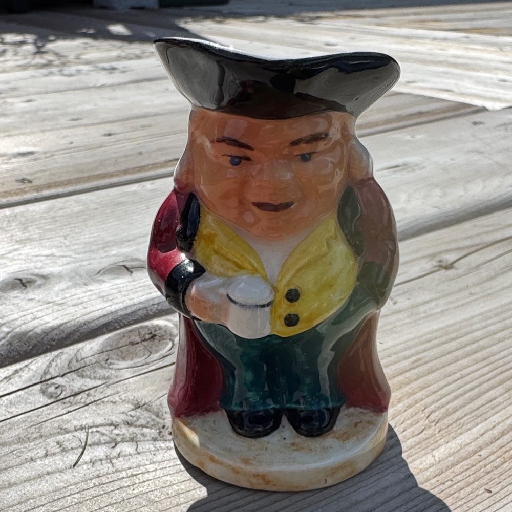 1950s Burlington Ware “Toby” creamer jug